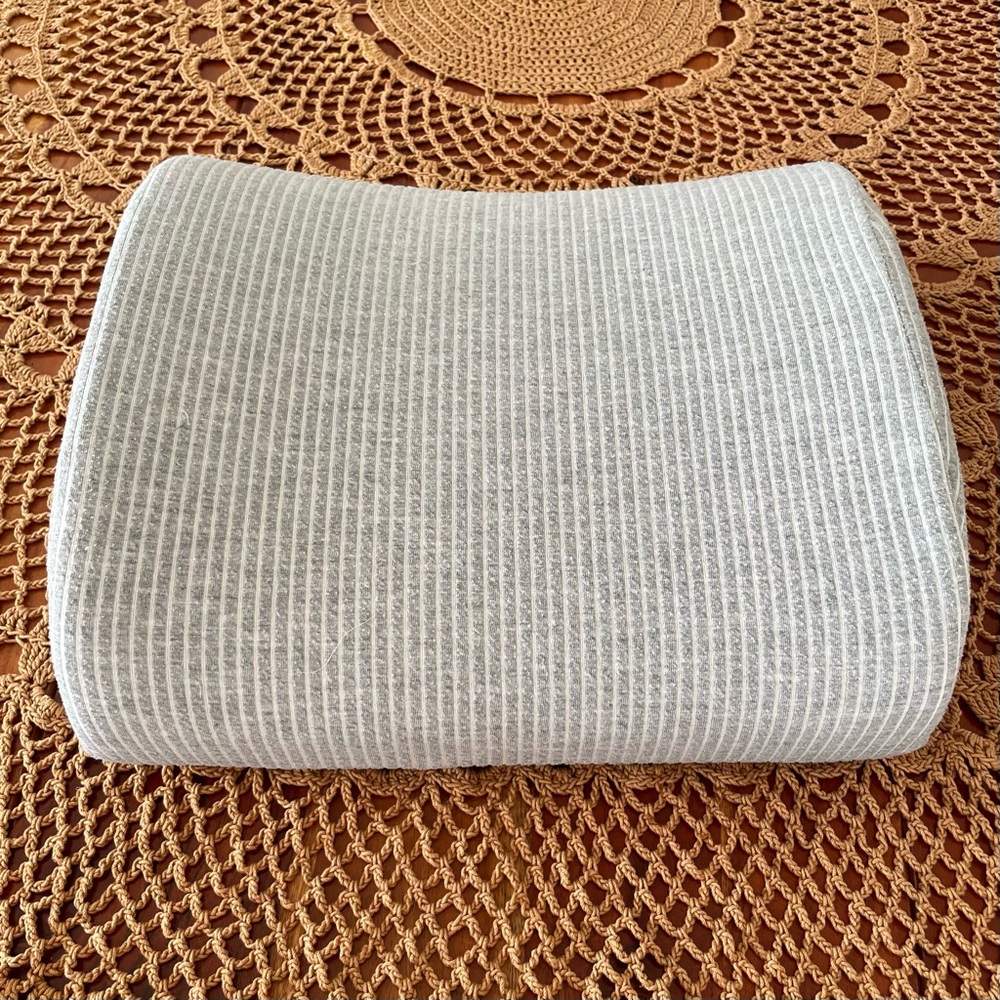 Chair Back Memory Foam Cushion, Gray